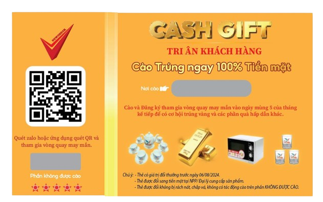 Tem tích điểm SMS - QR